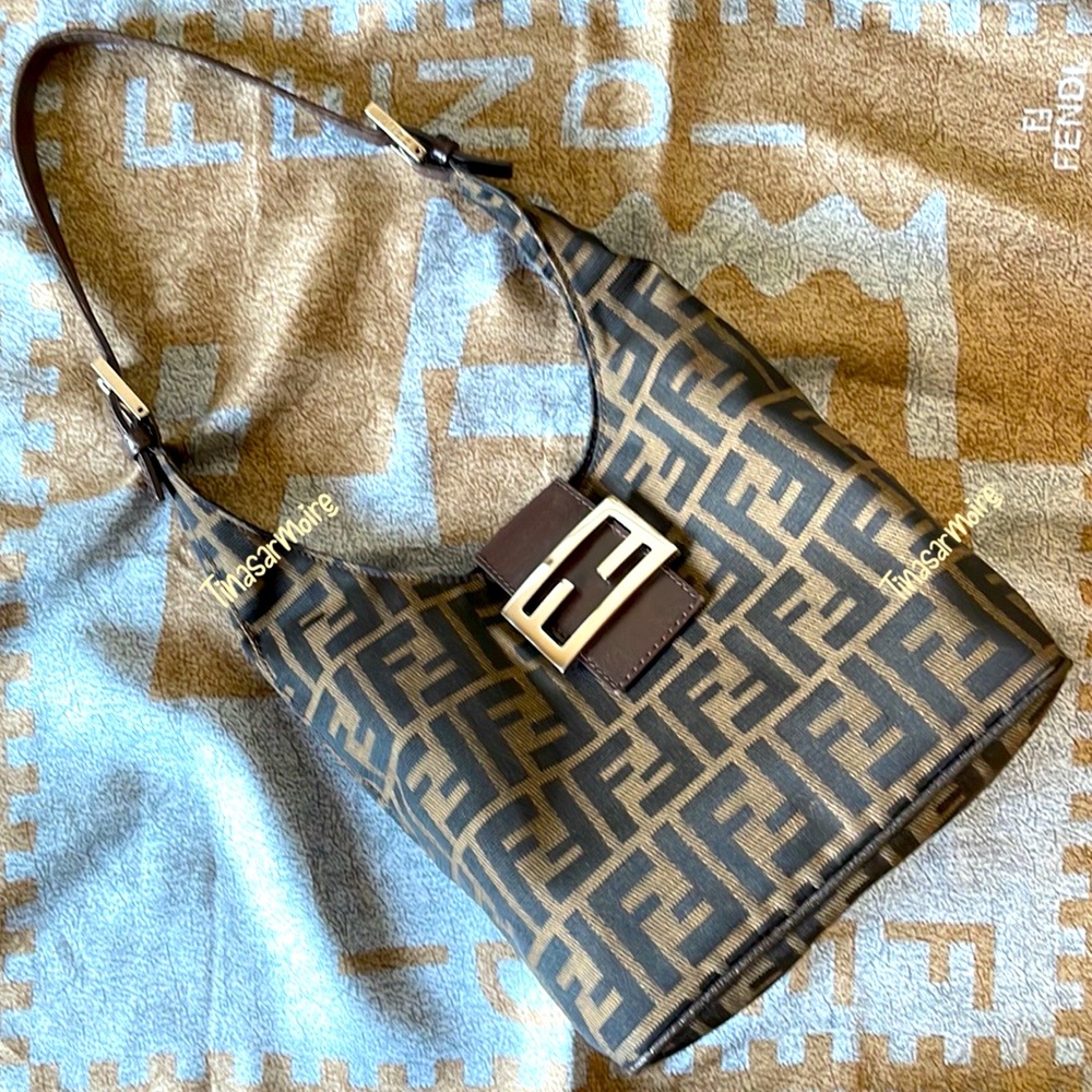 FENDI Zucca Shoulder Bag